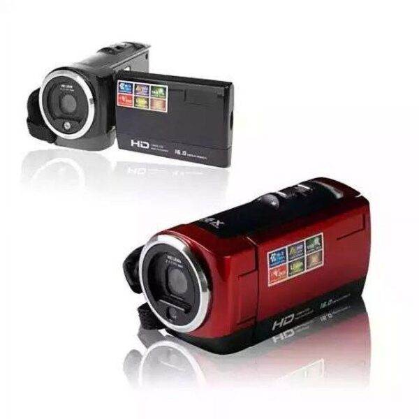 Video Camcorder / Handycam / Camera 1080P FHD 16x Digital Zoom, CMOS Sensor, Built-in Speaker, 360° Rotary Screen, Video Camera - Image 2