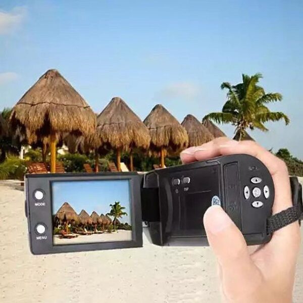 Video Camcorder / Handycam / Camera 1080P FHD 16x Digital Zoom, CMOS Sensor, Built-in Speaker, 360° Rotary Screen, Video Camera - Image 3